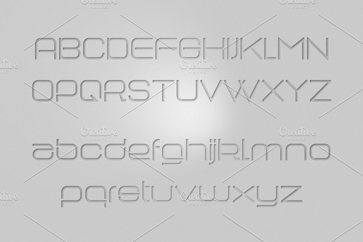 Dome TrueType Font preview 2