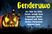 Demits, a Font by da_only_aan (Thumbnail 6 of 6)