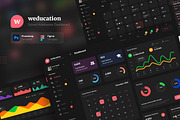 Weducation - School Admission Admin, an UI Kit Template by peterdraw (Thumbnail 5 of 8)