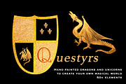 Questyrs - Handmade Magic in Gold, an Animal Illustration by amyxbao (Thumbnail 1 of 4)