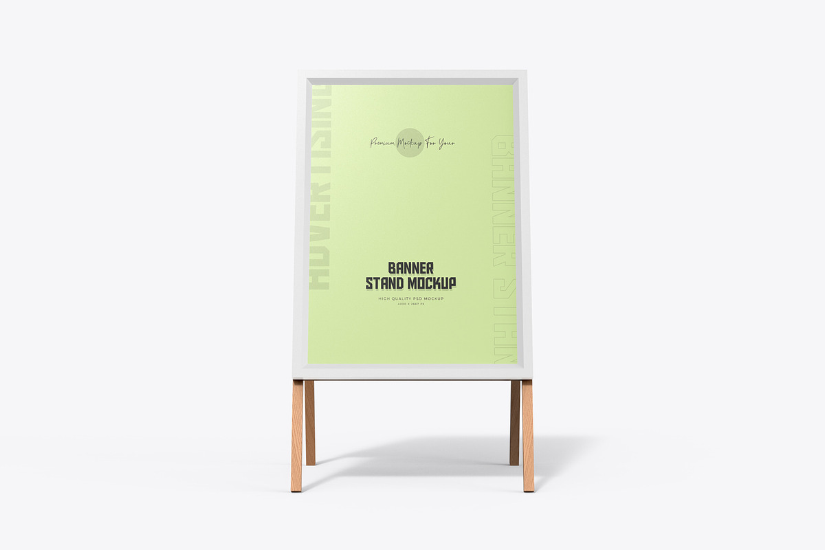 Advertising Banner A Stand Mockup, an Advertising Mockup by Ram Studio LLC (Photo 5 of 7)
