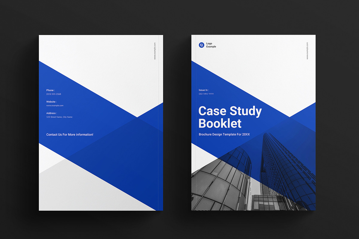 Digital Case Study Booklet Template, a Brochure Template by E-Type (Photo 7 of 7)