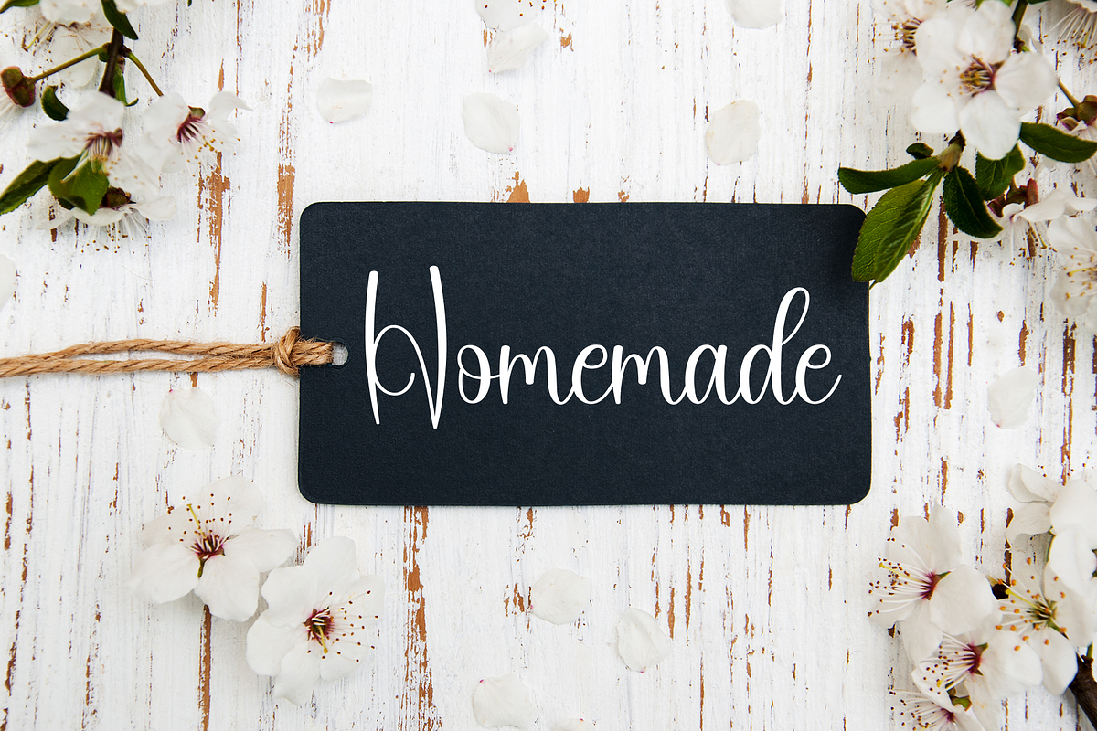 Brushed | Script Font, a Handwritten Font by Scratchones (Photo 4 of 9)
