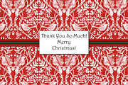 Art Nouveau Christmas Patterns, a Pattern Graphic by RachelStudio (Thumbnail 10 of 10)