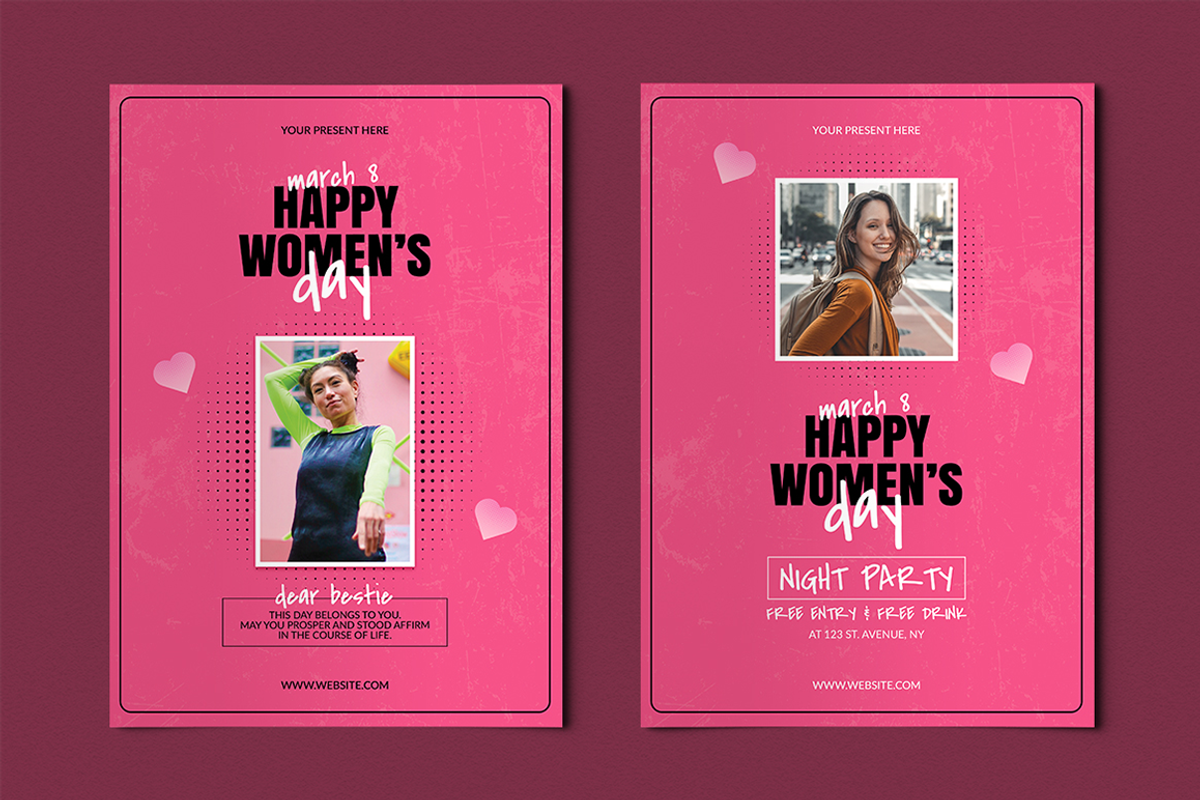 Herli - International Women's Day, a Flyer Template by Lettha-Studio (Photo 3 of 4)