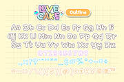 Love Cake Font, a Handwritten Font by KengGraphic (Thumbnail 8 of 9)