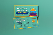 Travel Agency Voucher, a Card Template by graphicook (Thumbnail 1 of 3)