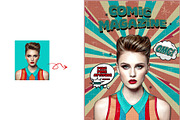 Retro Comic Book Style Poster Art, an Action Add-On by Photoshop Action (Thumbnail 5 of 21)