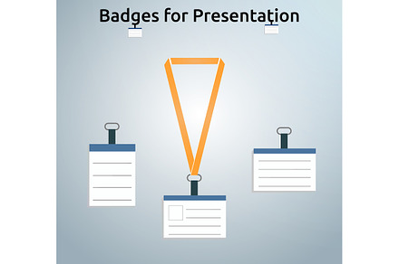 Retractor, lanyard and badge preview 2