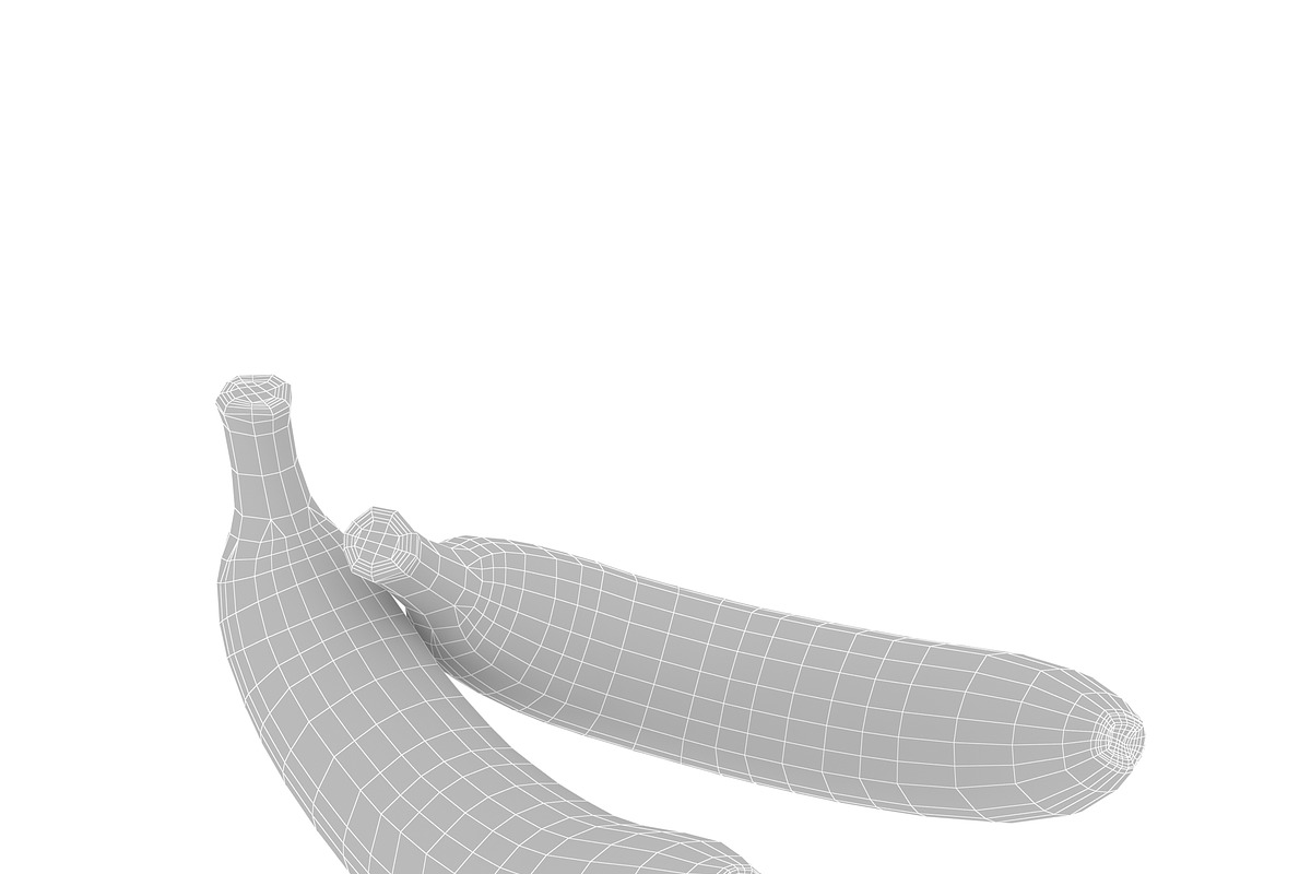 Bananas, a Food & Drink 3D Model by AndrewWhite (Photo 10 of 11)