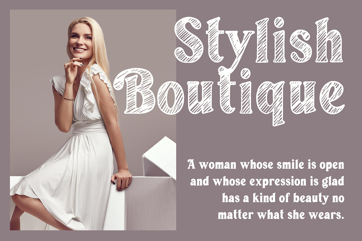Bolgen Handlettering Serif font, a Serif Font by Blankids Studio (Photo 2 of 10)