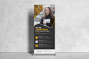Corporate Business Roll Up Banner