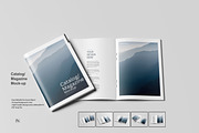 catalog/magazine mock-up, a Magazine Template by Graphic_world89 (Thumbnail 1 of 7)
