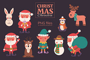 Christmas Collection | 90 elements, a Seasonal Illustration by IuliiaSavko (Thumbnail 4 of 10)