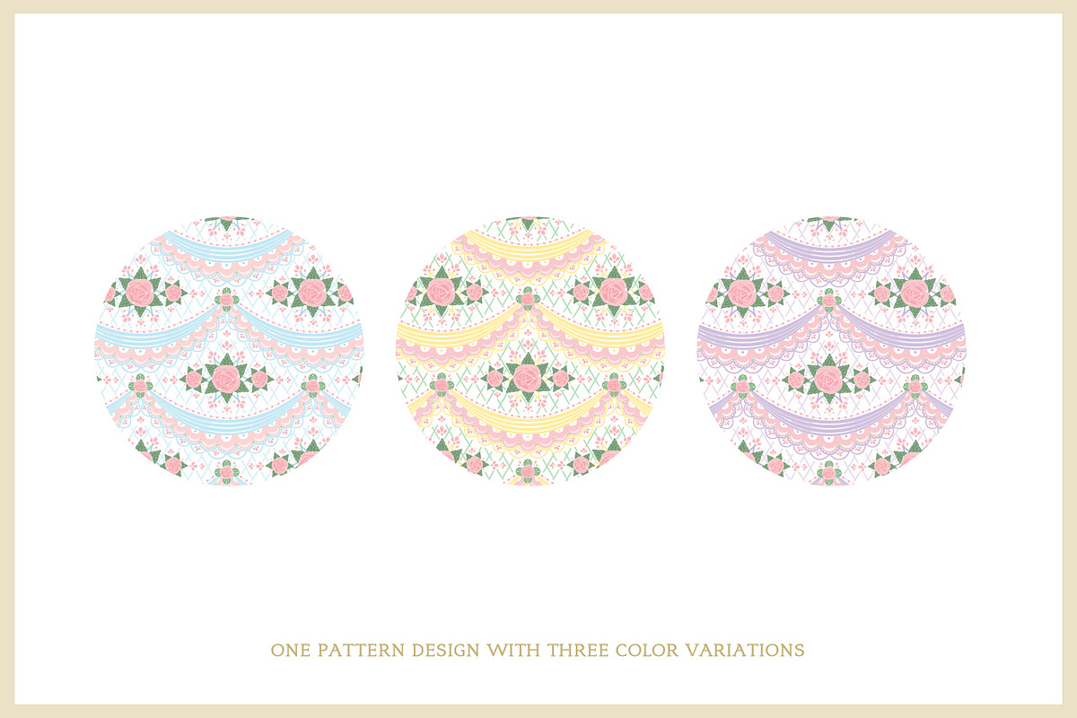 Cottagecore Pattern 10 Vintage Lace, a Pattern Graphic by Euonia Meraki (Photo 3 of 12)