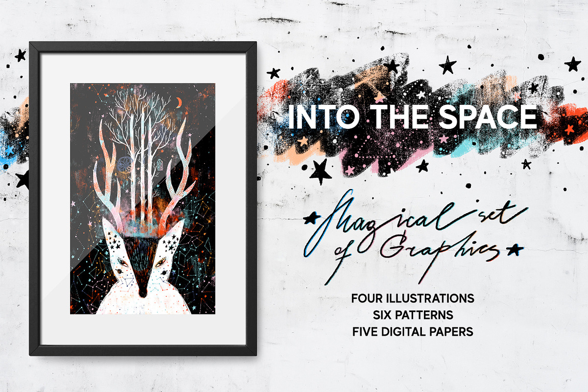 Into the Space | Graphics, an Object Graphic by Daria Miazhevich (Photo 1 of 8)