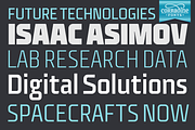 Plasma - CONDENSED, a Sans Serif Font by Corradine Fonts (Thumbnail 4 of 6)
