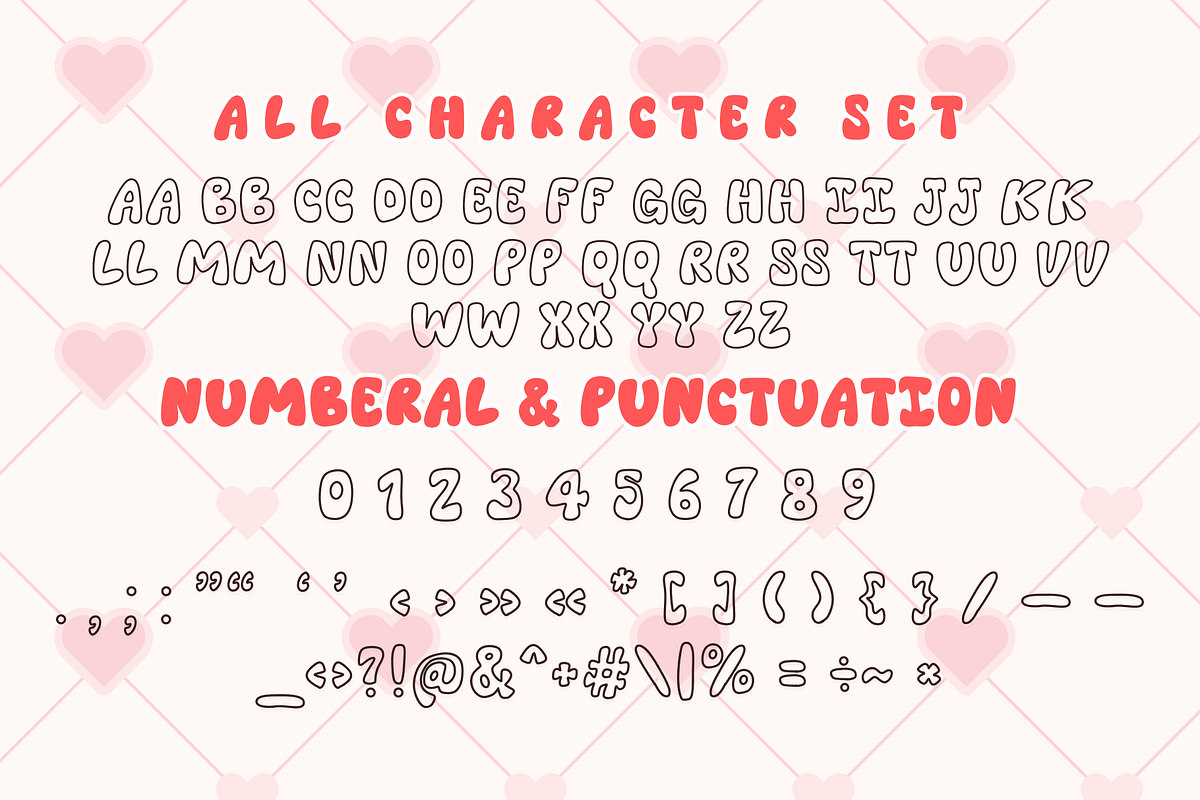 Valentine Honey is a duo font, a Handwritten Font by Brown Cupple (Photo 5 of 6)