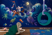 Underwater Friends, an Animal Illustration by Anna Babich (Thumbnail 5 of 6)