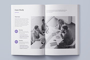 Company Profile Template | Canva, a Brochure Template by DesVert (Thumbnail 5 of 6)