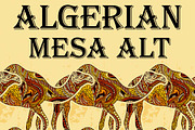 Algerian Mesa Alt Set, a Font by FontMesa (Thumbnail 1 of 4)
