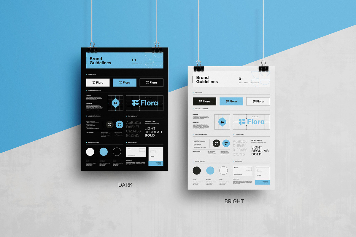 FLORA | Brand Poster, a Flyer Template by KreateTribe (Photo 3 of 4)