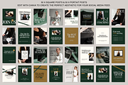 Luxury Instagram Posts - Canva, a Social Media Template by thebusinessoutfit (Thumbnail 3 of 17)