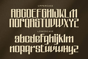 Dobole – Art Deco Display Font, a Sans Serif Font by Artiveko (Thumbnail 2 of 6)