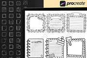 155 Procreate Sticky Notes Stamps, a Brush Add-On by DrawingStoryShop (Thumbnail 3 of 6)