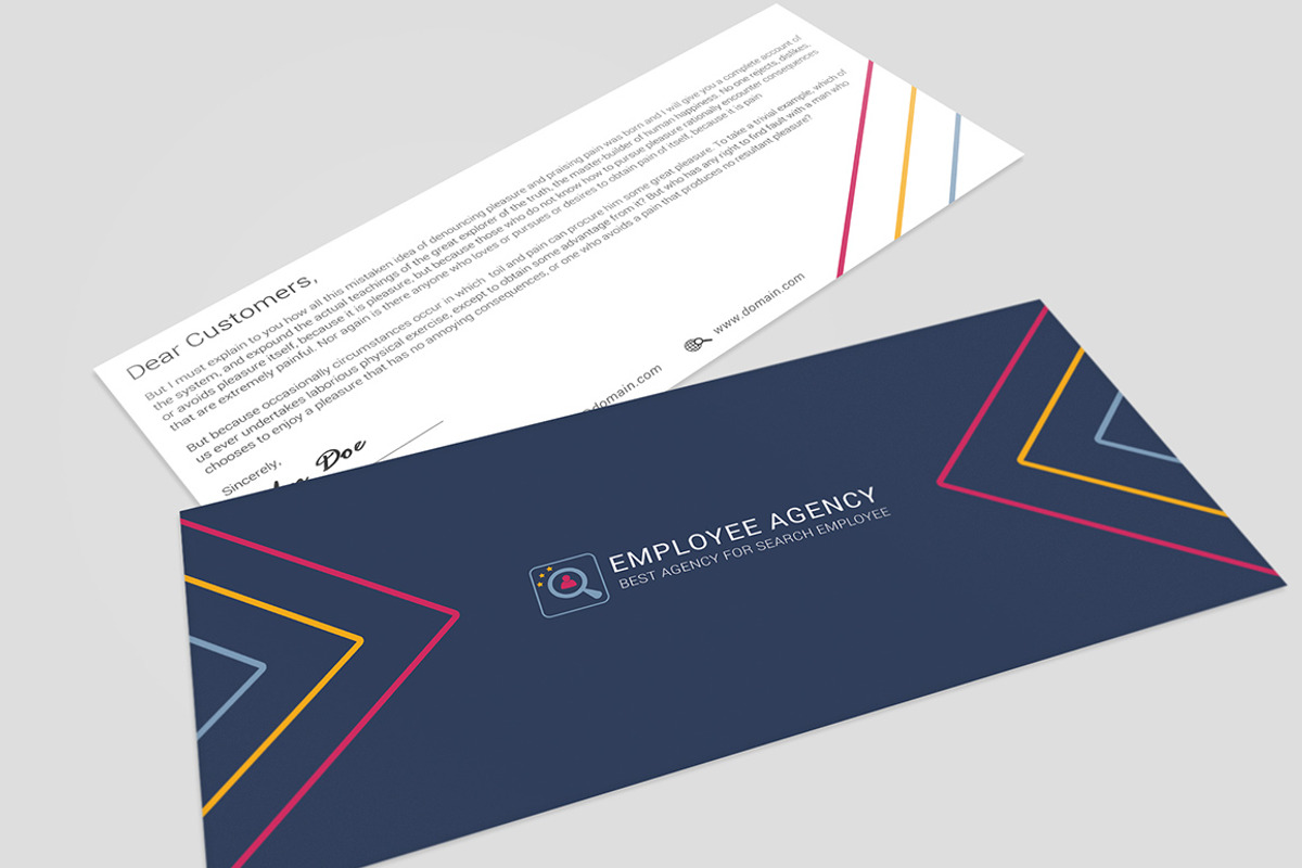 Employee Agency Stationery Templates, a Stationery Template by Affantjie Photowork (Photo 9 of 10)