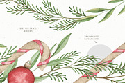 Watercolor Cozy Christmas set, an Illustration by OrangePeafowlArt (Thumbnail 7 of 15)