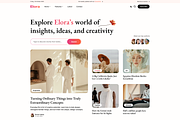 Elora – Creative Magazine WP theme, a WordPress Template by AliThemes (Thumbnail 2 of 5)