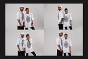 T-Shirt Mock-Up Set, a Shirt Mockup by Freeman Studio (Thumbnail 6 of 14)