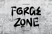 Forge Zone | Graffiti Font, a Handwritten Font by Denustudios (Thumbnail 1 of 12)