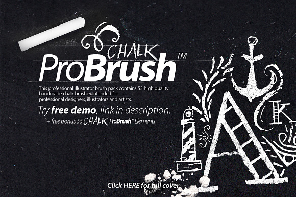 Chalk ProBrush™ + Bonus Elements preview 3