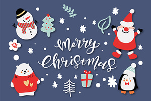 Merry Christmas Characters!