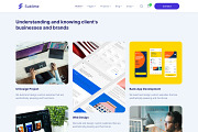 CreativeMultipurpose WordPress Theme, a WordPress Template by UInstrument (Thumbnail 8 of 10)