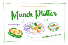 Munch Platter Modern Brush Font