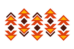 Ethnic pattern. Geometric and aztec, an Illustration by the8monkey
