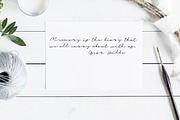 Cuassus | Script font, a Handwritten Font by Artstudio (Thumbnail 4 of 6)
