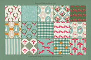 Christmas Geese - vintage set, a Pattern Graphic by DigARTbyHavroshka (Thumbnail 3 of 9)