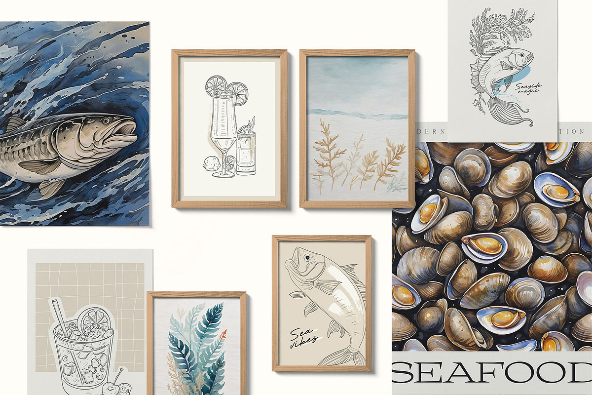 100 | Sea World Poster Builder, an Object Graphic by KetteCreate (Photo 14 of 20)