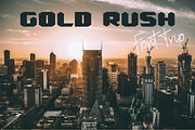 Gold Rush Font Trio, a Sans Serif Font by PARAMAJAN (Thumbnail 1 of 12)