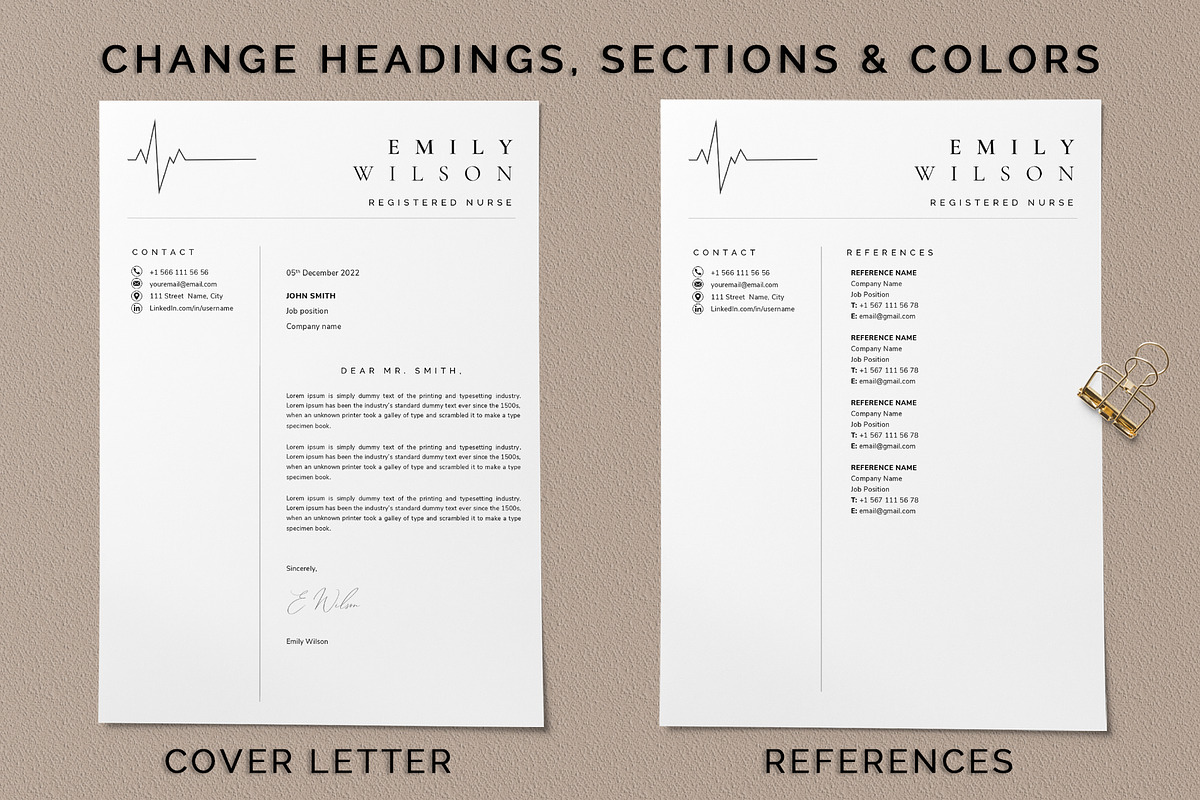 Nurse resume template, a Resume Template by UResume (Photo 4 of 8)