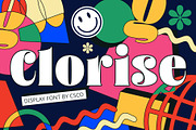 Clorise – Display Serif Font, a Serif Font by Craft Supply Co. (Thumbnail 1 of 8)
