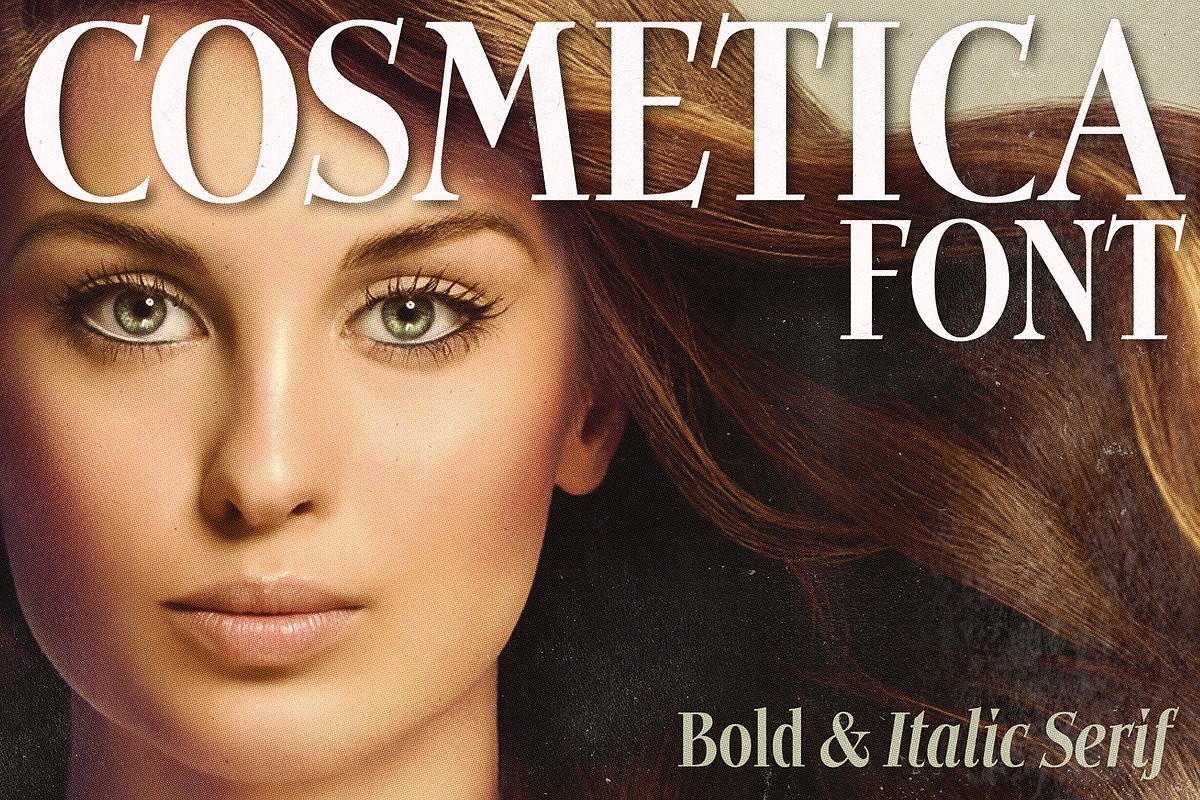 Cosmetica Font, a Serif Font by Mysterylab Designs (Photo 4 of 14)