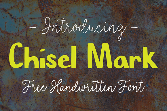 Chisel Mark Font preview 6