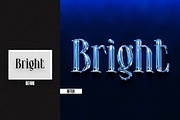Chrome Style Square,Poster Text Eff, a Layer Style Add-On by iDoodle Studio (Thumbnail 4 of 4)