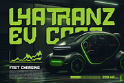 Ebyon || Modern Futuristic Display, a Sans Serif Font by Ermedia Studio (Thumbnail 6 of 10)