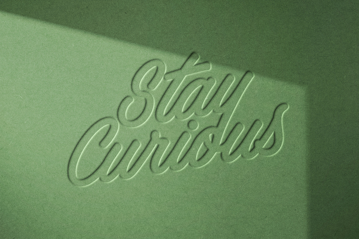 Paper Debossing & Embossing Mockup, a Mockup by Design Squad (Photo 2 of 4)